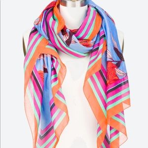 Diane Von Furstenberg floral print scarf